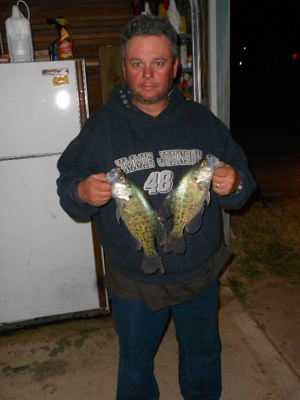 white bass, and crappie near Bazine