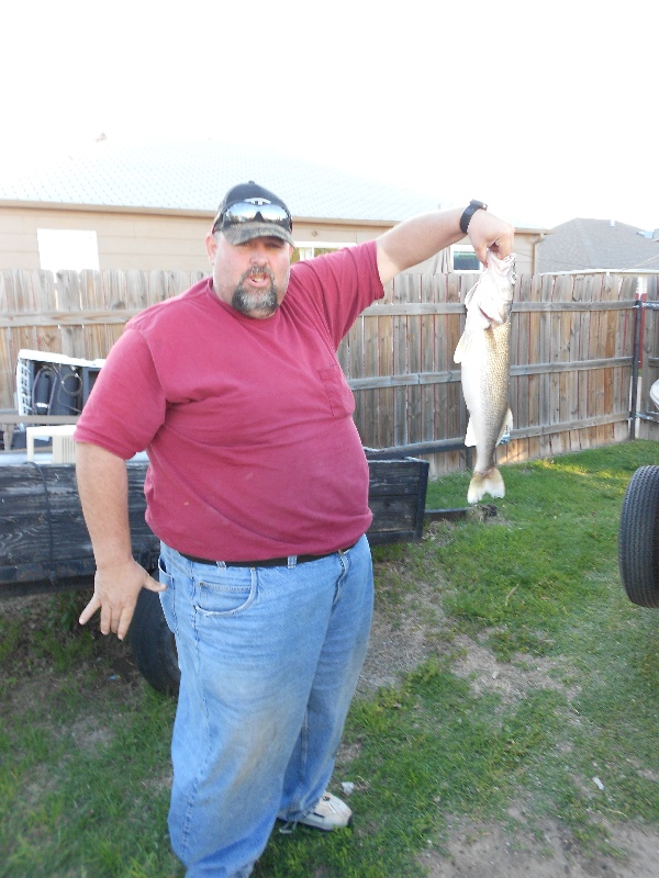 5 pound walleye, caught be a friend